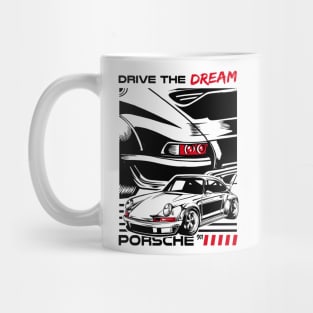 Vintage Porsche 911 Mug